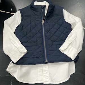 Crewcuts Vest and shirt